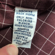 Chemise Ralph Lauren Blake XL XXL Bordeaux Carreaux Manches Longues