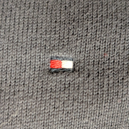 Pull Fin Tommy Hilfiger Femme Col V Bleu Marine Taille M Logo Brodé