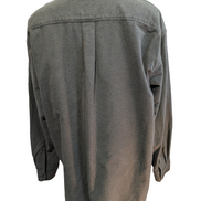 L.L. Bean XXL Chemise Chamoisette Flanelle Épaisse Vert Kaki Workwear