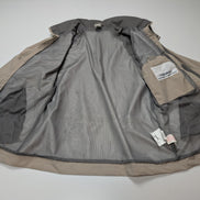 Blouson Pare-Pluie Étanche DECATHLON Beige Crème - Taille M - Capuche État Neuf