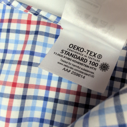 Chemise Lauren Ralph Lauren XXL Bleu Blanc Rouge Carreaux Coton Sans Logo