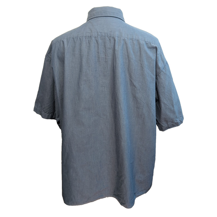Chemise Dickies 3XL Bleu Workwear Manches Courtes 2 Poches Logo