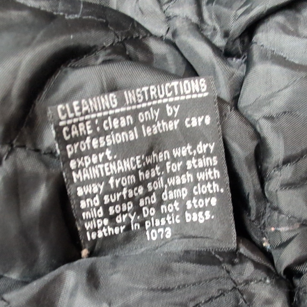 Blouson Cuir XXL Arcadia Noir 2XL Bomber Flight Jacket Veste Vintage | 55c