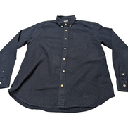 Chemise GAP bleu marine à motifs manches longues homme taille L