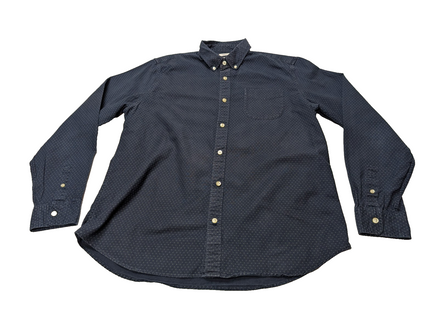Chemise GAP bleu marine à motifs manches longues homme taille L