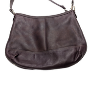 Sac Coach cuir bordeaux rouge vin bandoulière 36 cm très bon état