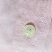 Chemise Nautica Classic Fit L Rose Pâle Stretch Logo Coton manches longues