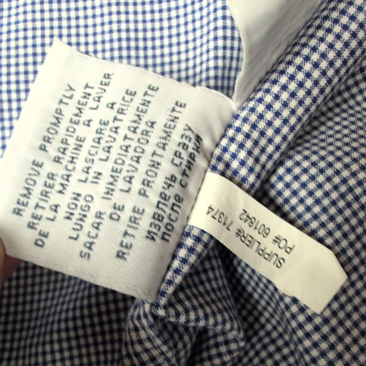 Chemise Polo Ralph Lauren Regent M Bleue Carreaux Custom Fit Logo Rouge Shirt