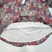 Haut Femme Gentle Fawn 2XL Fleuri Doublé Manches Longues Rouge Neuf Étiquette