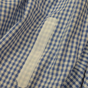 Chemise Polo Ralph Lauren Shirt M Custom Fit Bleu Blanc Gaufrée Sans Logo Button
