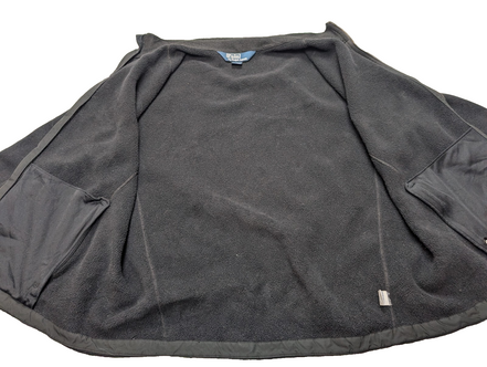 Polo Ralph Lauren Veste Polaire Noire Zippée XL Doublure Chaude