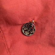 Robe TATUUM Lanola T38 Rouge Pâle Coton Manches Longues Neuve Étiquette