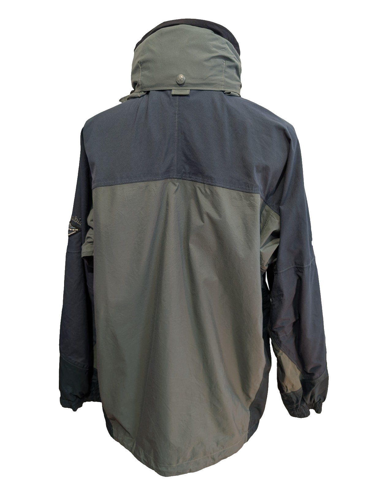 Blouson Columbia Homme L Imperméable Kaki Veste Technique HailStorm Omni-Tech