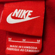 Veste à capuche Nike Hoodie Rouge Taille M Homme Sportswear Zippée