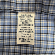 Chemise Ralph Lauren XL XXL Bleue Carreaux 100% Coton Grande Taille
