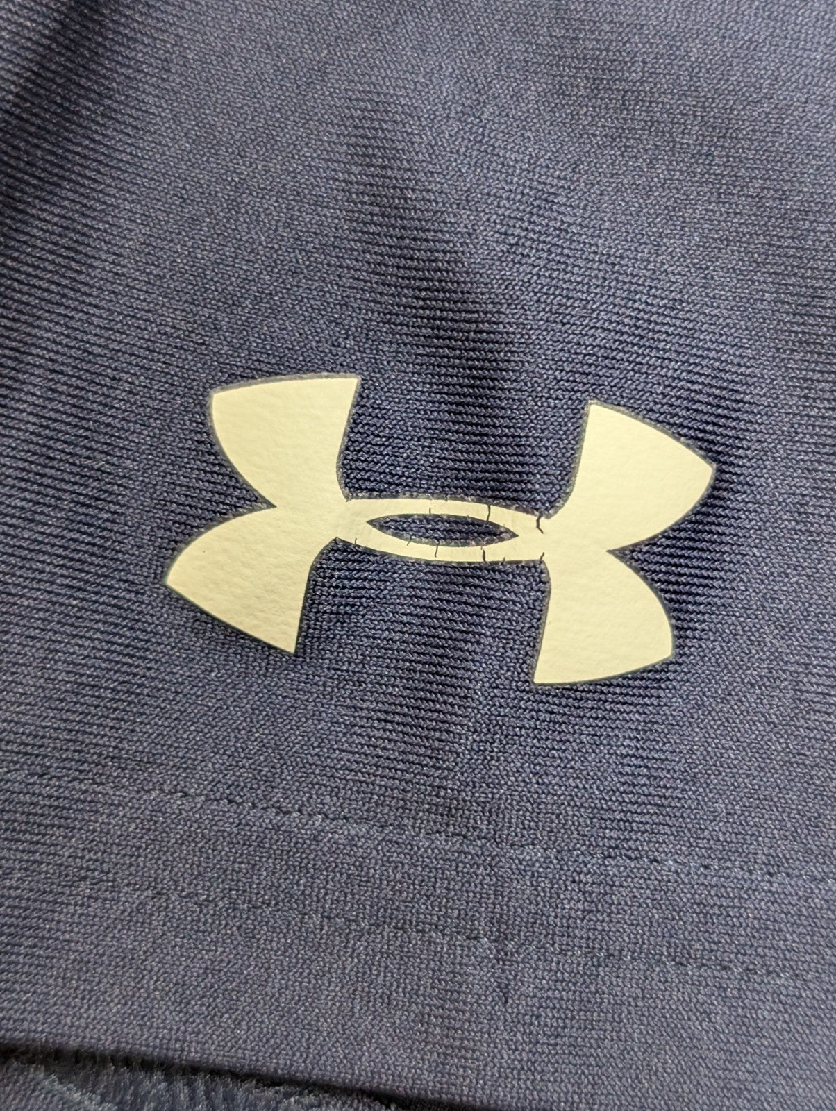 Short de Compression Under Armour Bleu Marine Graphique - Femme Taille L