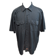 Dickies FLEX Chemise Workwear Noire Manches Courtes Homme Taille XL