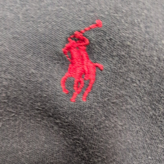 Polo Ralph Lauren Homme L Bleu Marine Logo Rouge Polo Manches Courtes