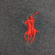 Pull Polo Ralph Lauren Bleu Marine Logo Rouge - 100% Coton - Taille XL