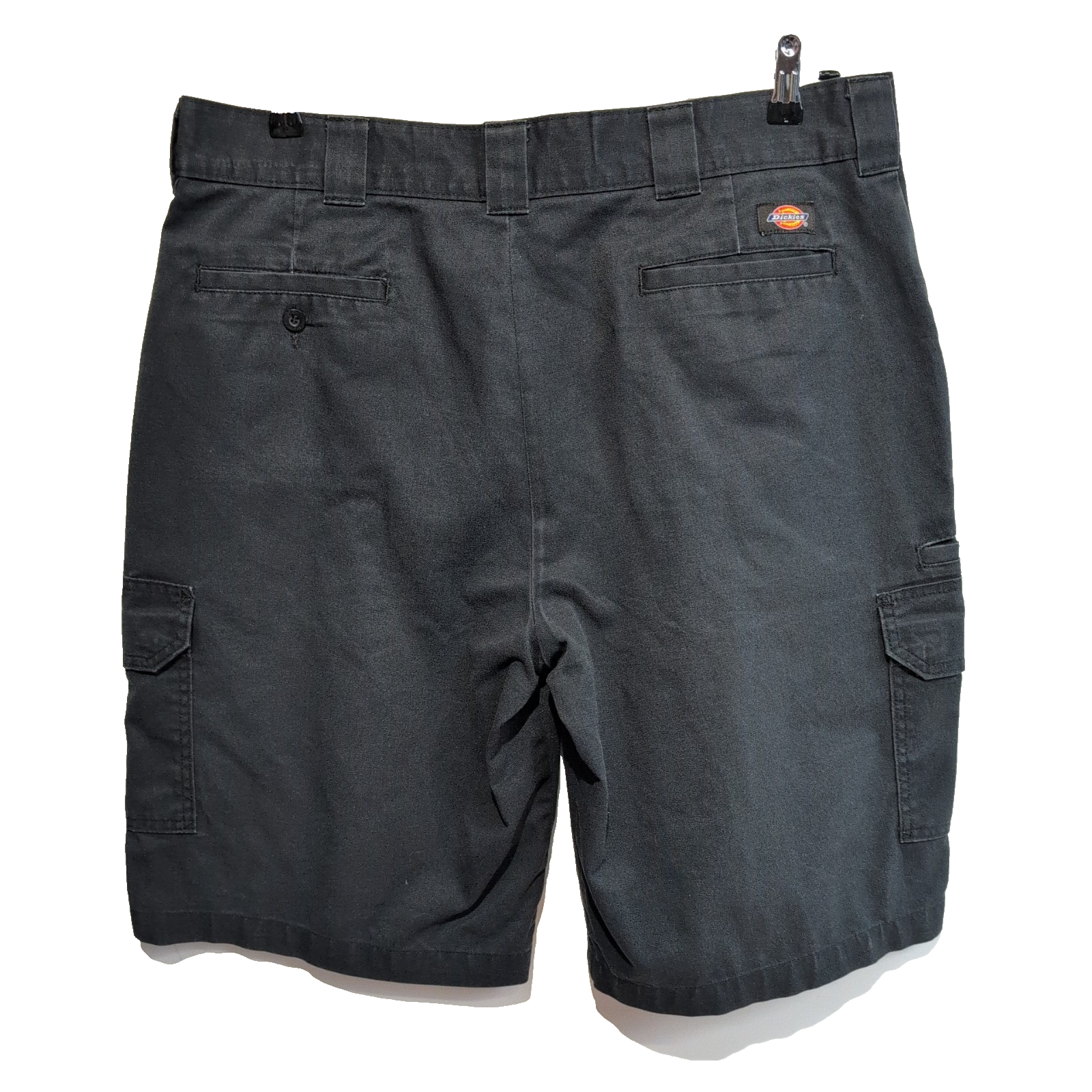 Short Dickies Cargo Noir Homme W38 Coupe Droite Multi Poches TBE