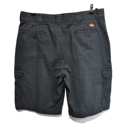Short Dickies Cargo Noir Homme W38 Coupe Droite Multi Poches TBE