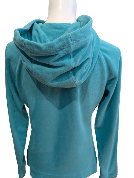 The North Face Sweat à Capuche Vert - Grand Logo Frontal - Taille M Femme