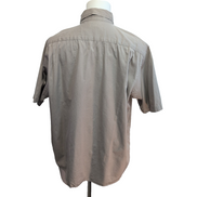 Chemise Wrangler Manches Courtes Crème à Poches Taille XL