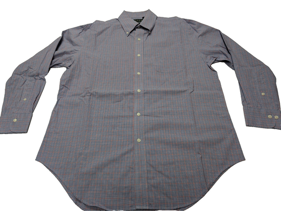 Chemise Lauren Ralph Lauren sans logo bleu à carreaux taille L #22ch