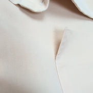 Chemise Montgomery Ward beige avec 2 poches manches courtes vintage taille L/XL