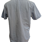 Chemise Ralph Lauren bleue manches courtes logo bleu avec poche taille M oxford 