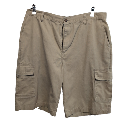 Short Dickies Cargo Beige Homme W38 Multi Poches Coupe Droite Très Bon État