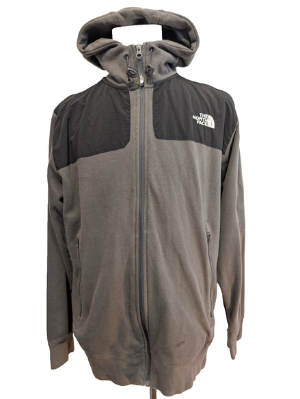 Veste à Capuche The North Face Grise & Noire Multi-Poches - Taille L