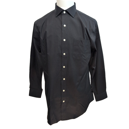 Chemise Cooper & Stewart M/L Noire Neuve Sans Étiquette Manches longues