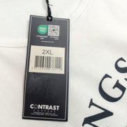 Débardeur Kingshill Polo Club 2XL Blanc Neuf Étiquette 100% Coton