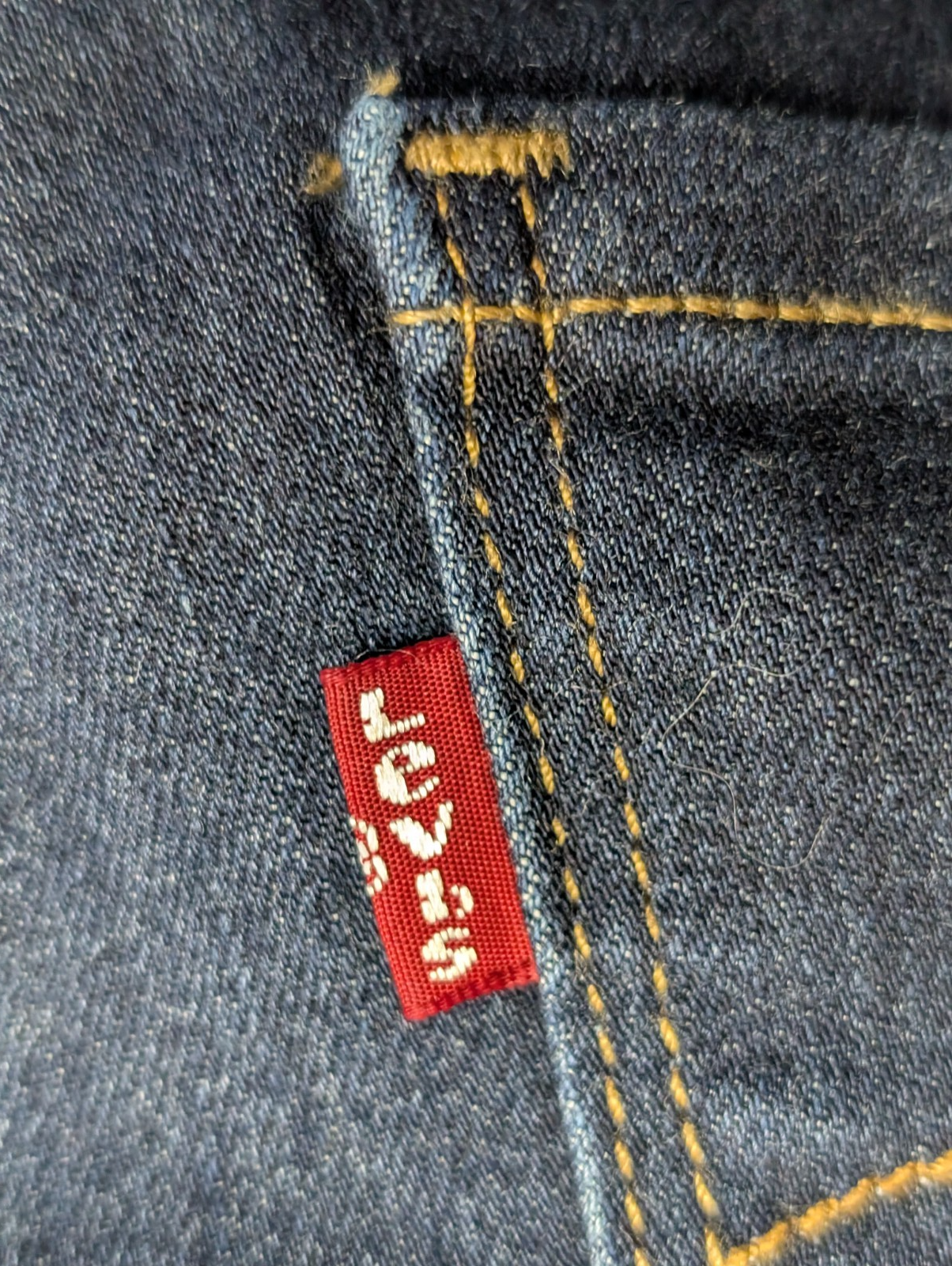 Jean Levi's 505 Femme Bleu Coupe Droite Ultra Stretch W32 L32 Classique