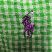 Chemise Ralph Lauren M Verte Carreaux Chaude Doublée Double Épaisseur