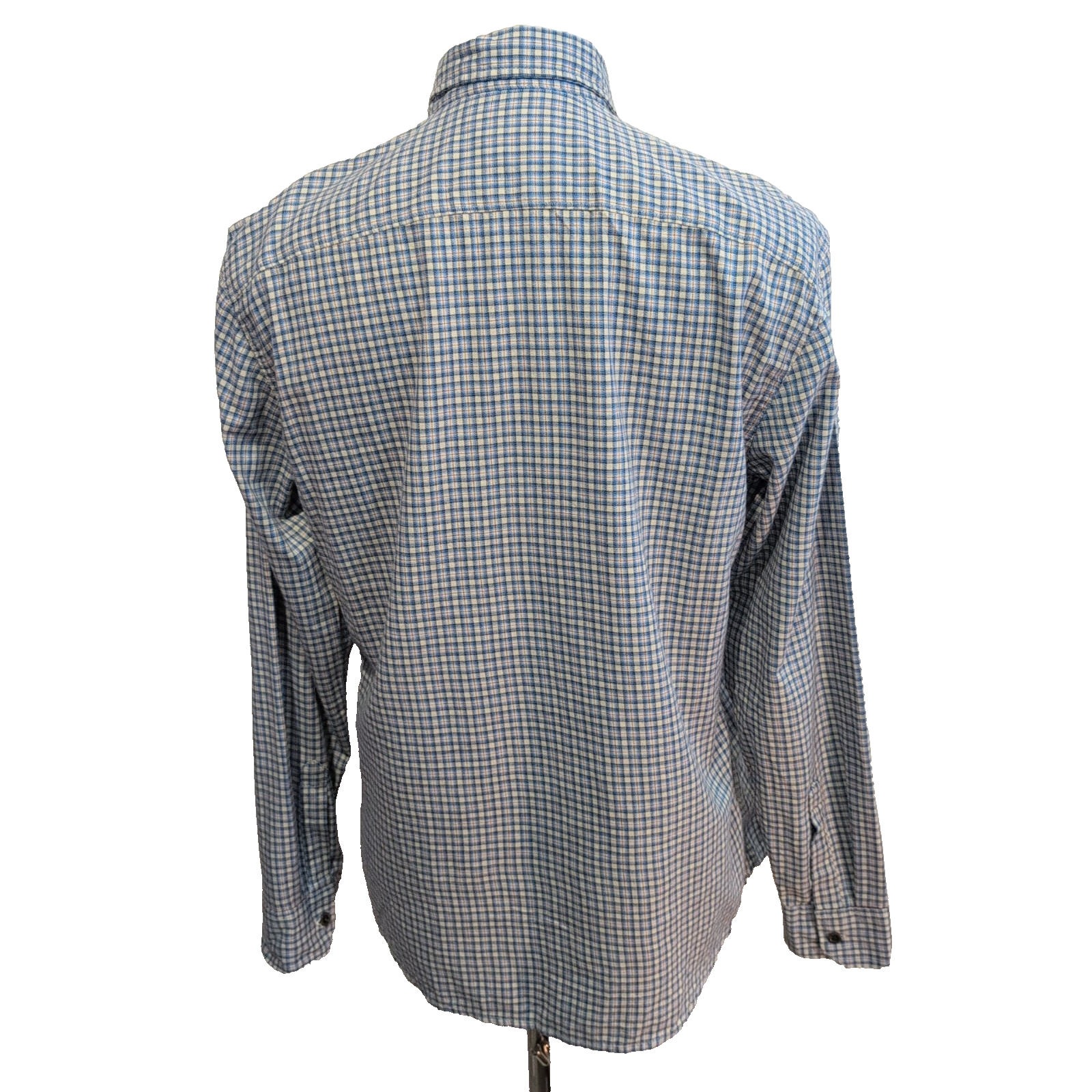 Chemise WRANGLER Western Bleue avec Poches Manches Longues - Taille M