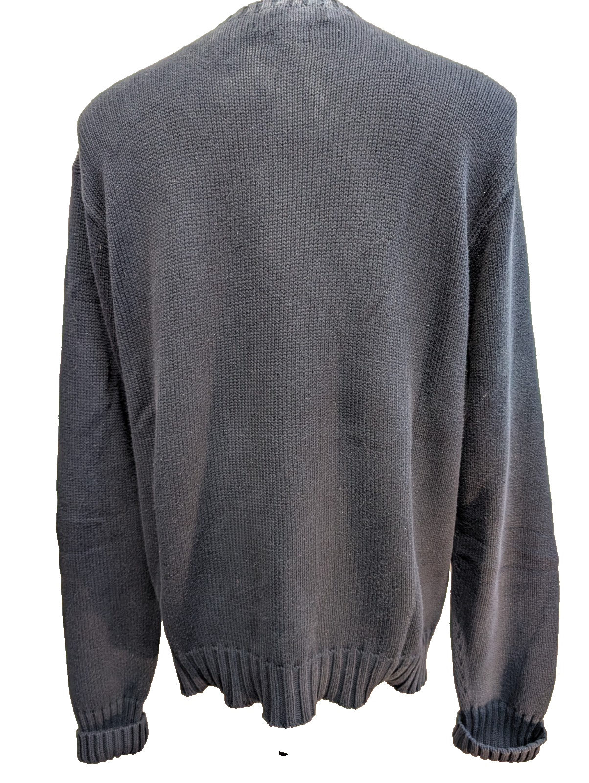 ➜ Pull POLO Ralph Lauren Maille Dense Bleu Marine Col Rond - Taille L