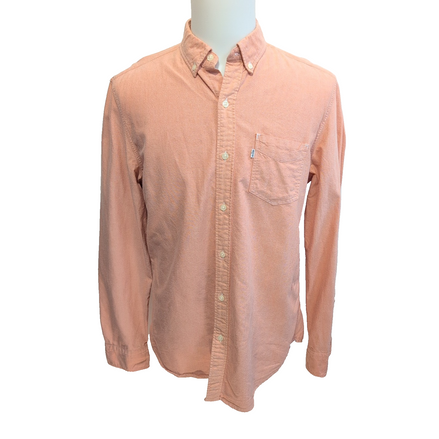 Chemise Levi’s Saumon Slim Fit Manches Longues Taille L