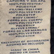 Boston Traders Veste Capuche Matelassée Carreaux Kaki Bleu XXL 🔥|260S