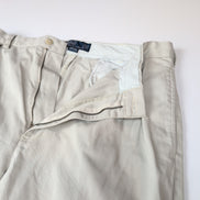 Pantalon Chino Polo Ralph Lauren Andrew W36 L29 Crème À Pinces Coton USA
