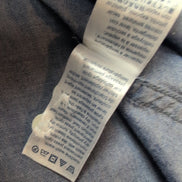 Chemise Tommy Hilfiger Manches Courtes Bleue à Poche Taille XL
