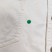 Chemise en Jean Levis Couleur blanc uni 100% coton taille XL Bouton en métal 2 p