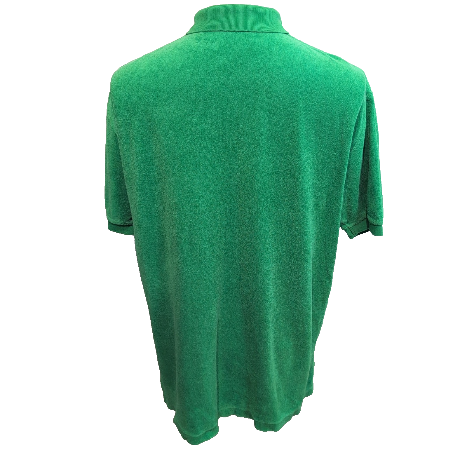 Polo Ralph Lauren Homme L Vert Clair Logo Orange Polo Manches Courtes