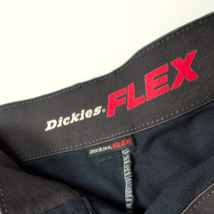 Short Dickies Workwear Bleu Marine Homme W44 Flex Taille Élastique Très Bon État