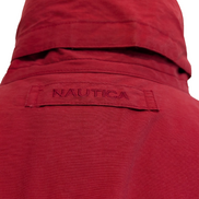 NAUTICA Veste Imperméable Coupe-Vent XXL Rouge Logo Brodé | 315BSR