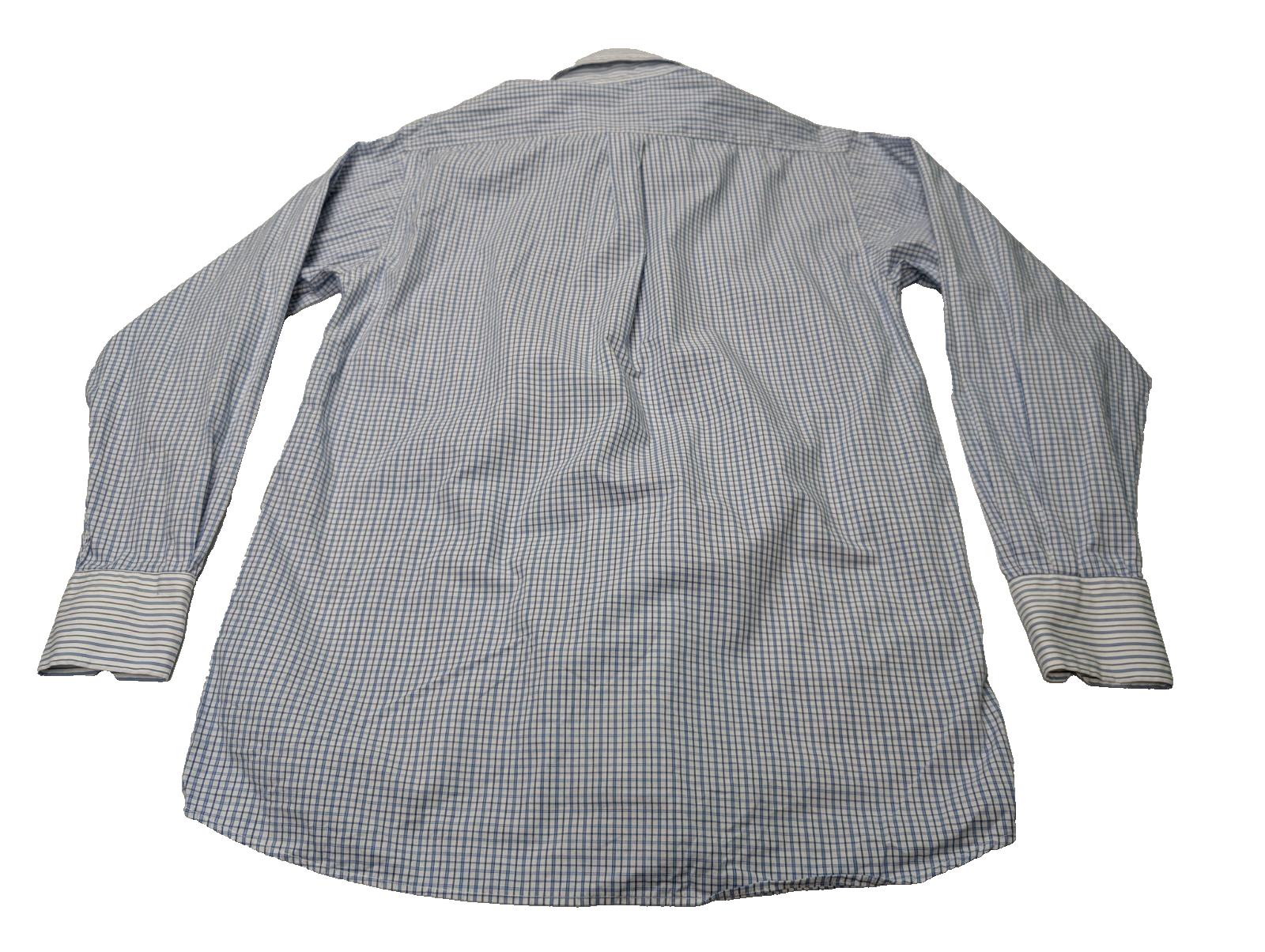 Chemise Beverly Hills Polo Club bleu petits carreaux taille L #114msch