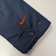 Manteau Nike Virginia Matelassé Bleu Marine Homme Taille L Veste Sportswear 🧥