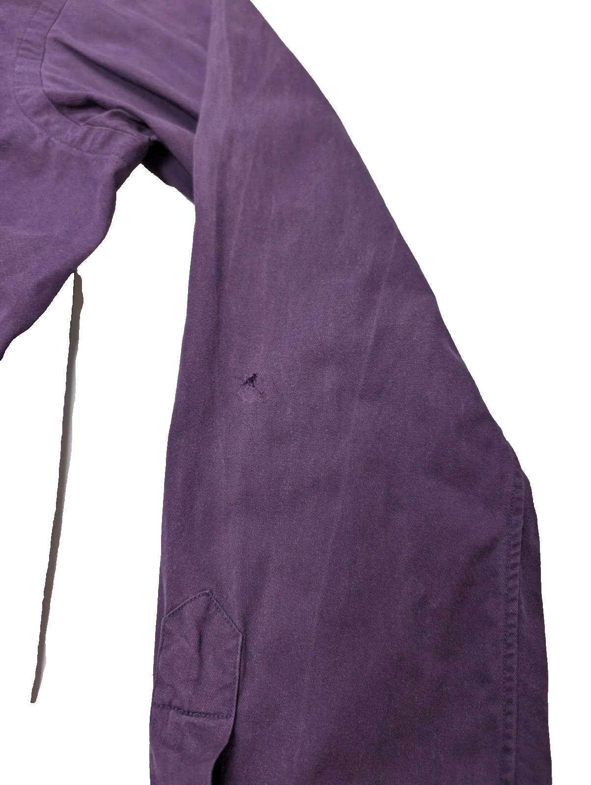 Chemise Ralph Lauren violet logo vert taille M #2053