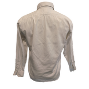 Chemise Ralph Lauren Taille S Blanc Uni 100% Coton Logo Bleu Marine